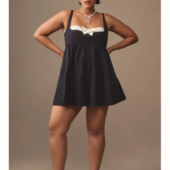 Anthropologie Maeve Layered Bustier Romper - Picture 7 of 8